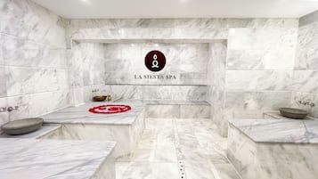Turkish bath/hammam, body treatments