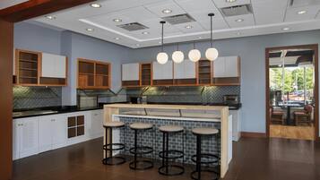 Free daily on-the-go breakfast