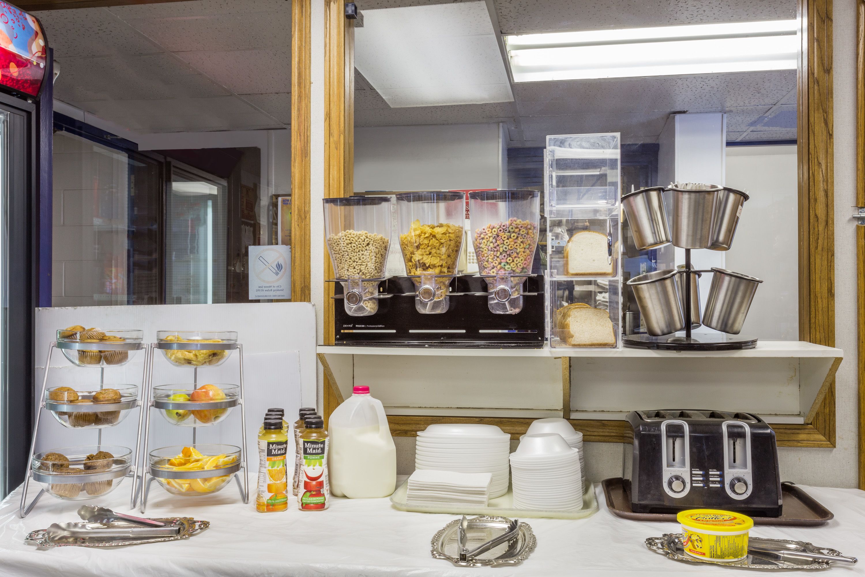 Desayuno continental incluido todos los días 