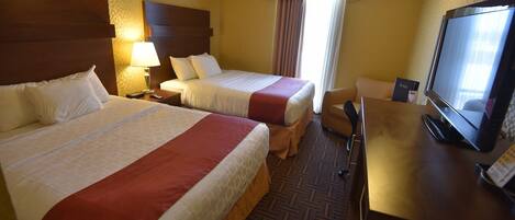 Desk, iron/ironing board, rollaway beds, free WiFi