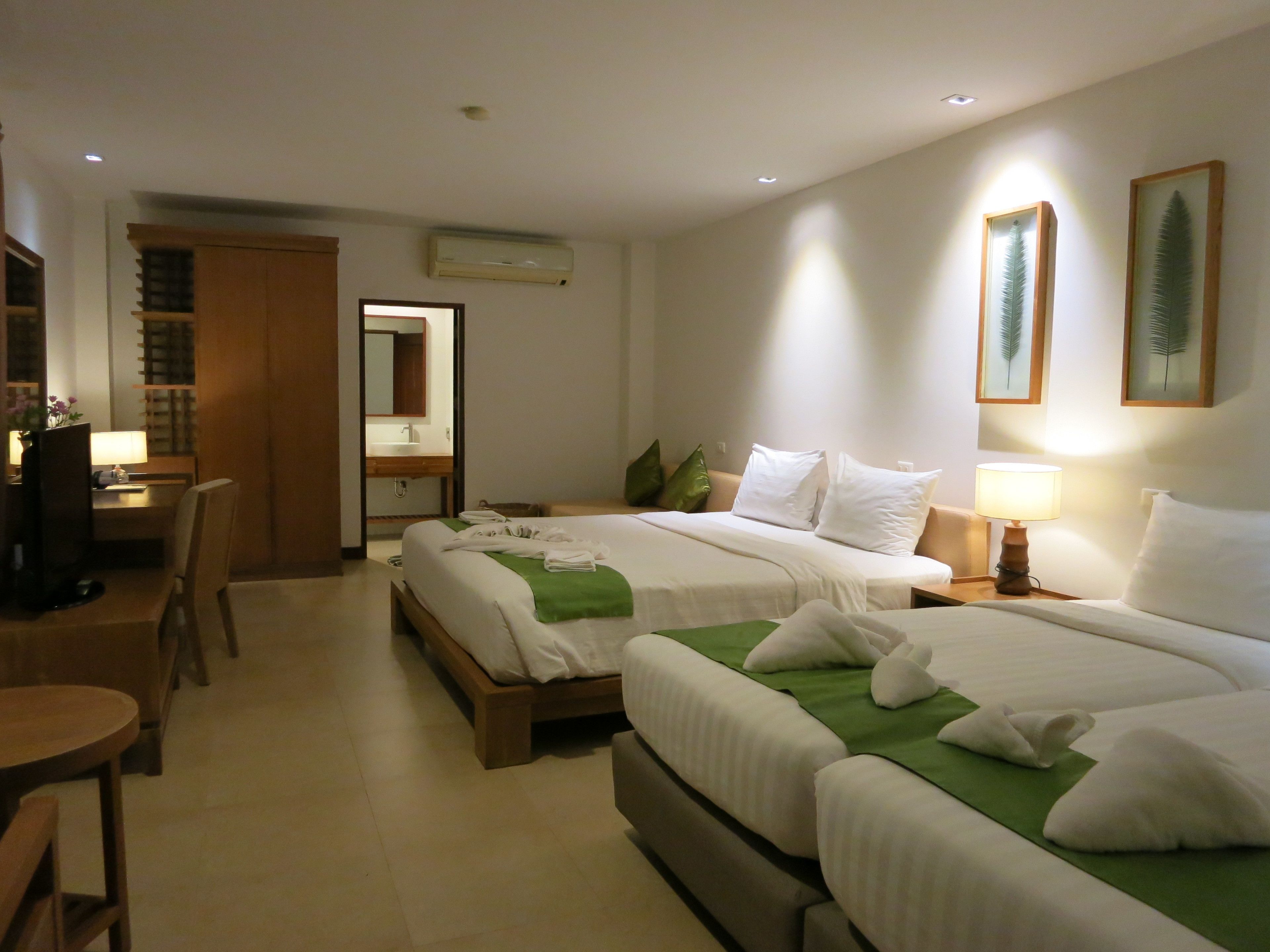 family quadruple room, sea view | minibar, in-room safe, desk, free wifi
