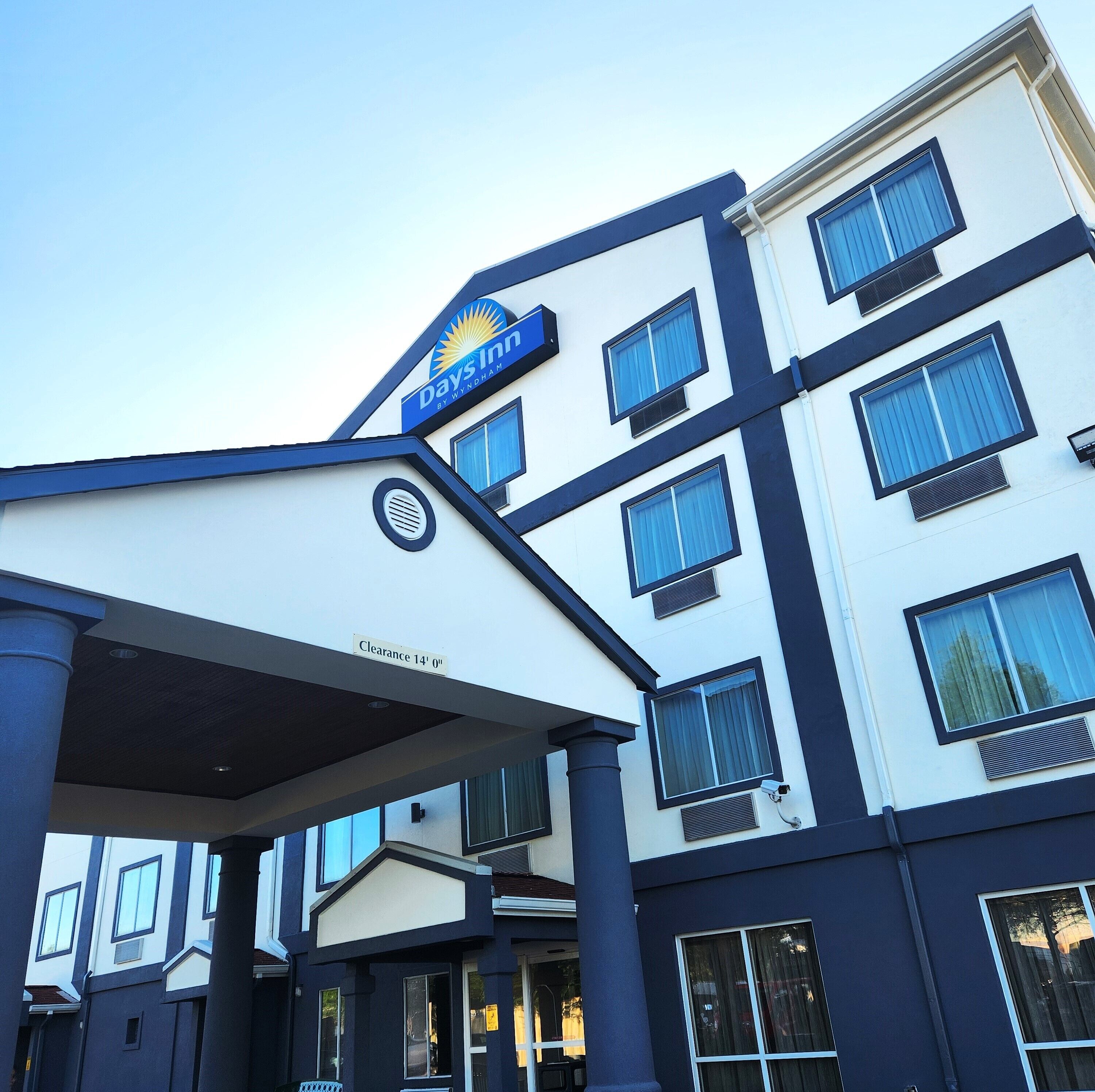 Voorkant van accommodatie