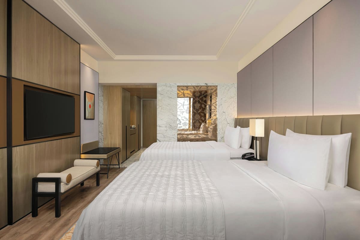 Premier Room, 2 Single Beds (view) | Premium bedding, minibar, in-room safe, desk