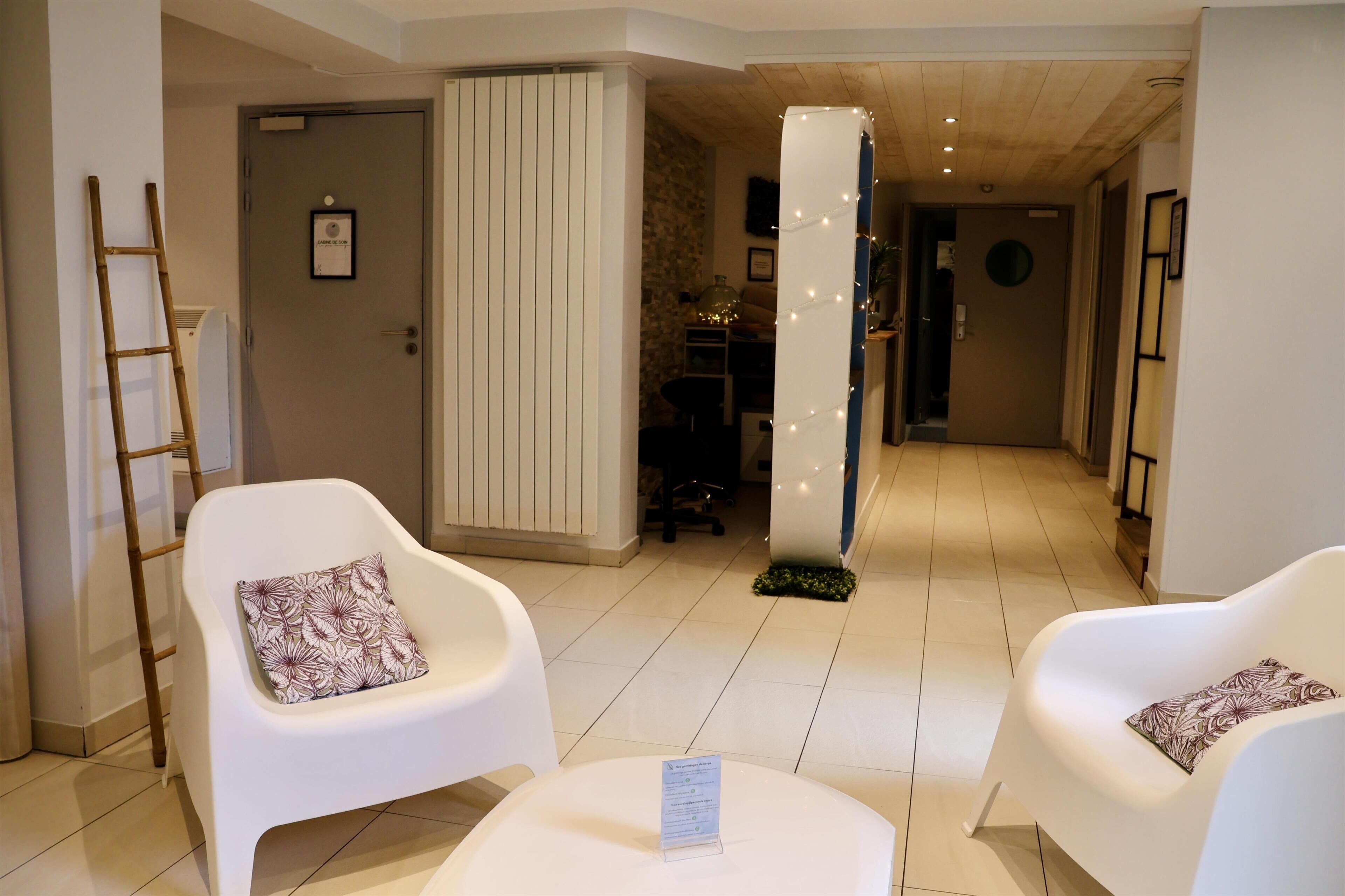 Behandlingsrum til par, sauna, boblebad, dampbad, tyrkisk bad/hammam