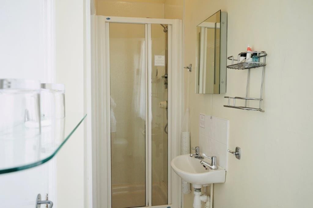Standard Double Room | Bathroom | Combined shower/bathtub, free toiletries, hair dryer, towels