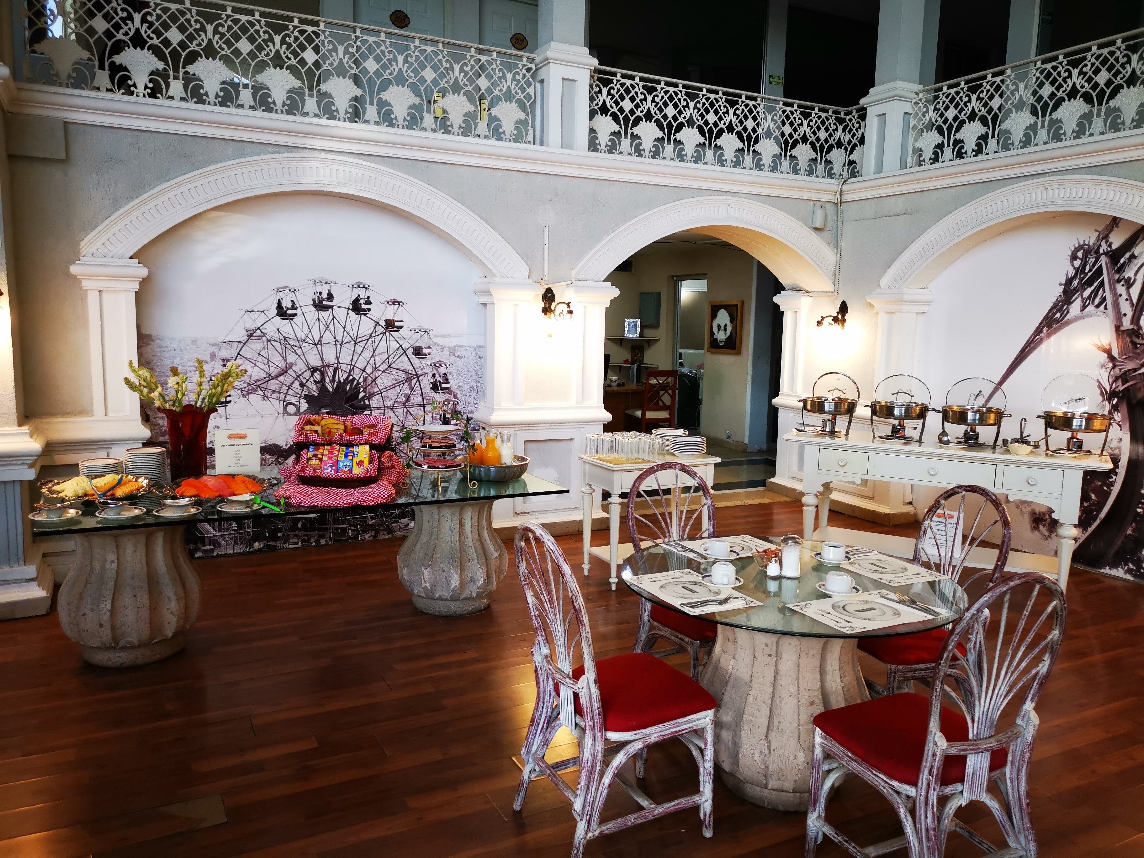 Free daily full breakfast