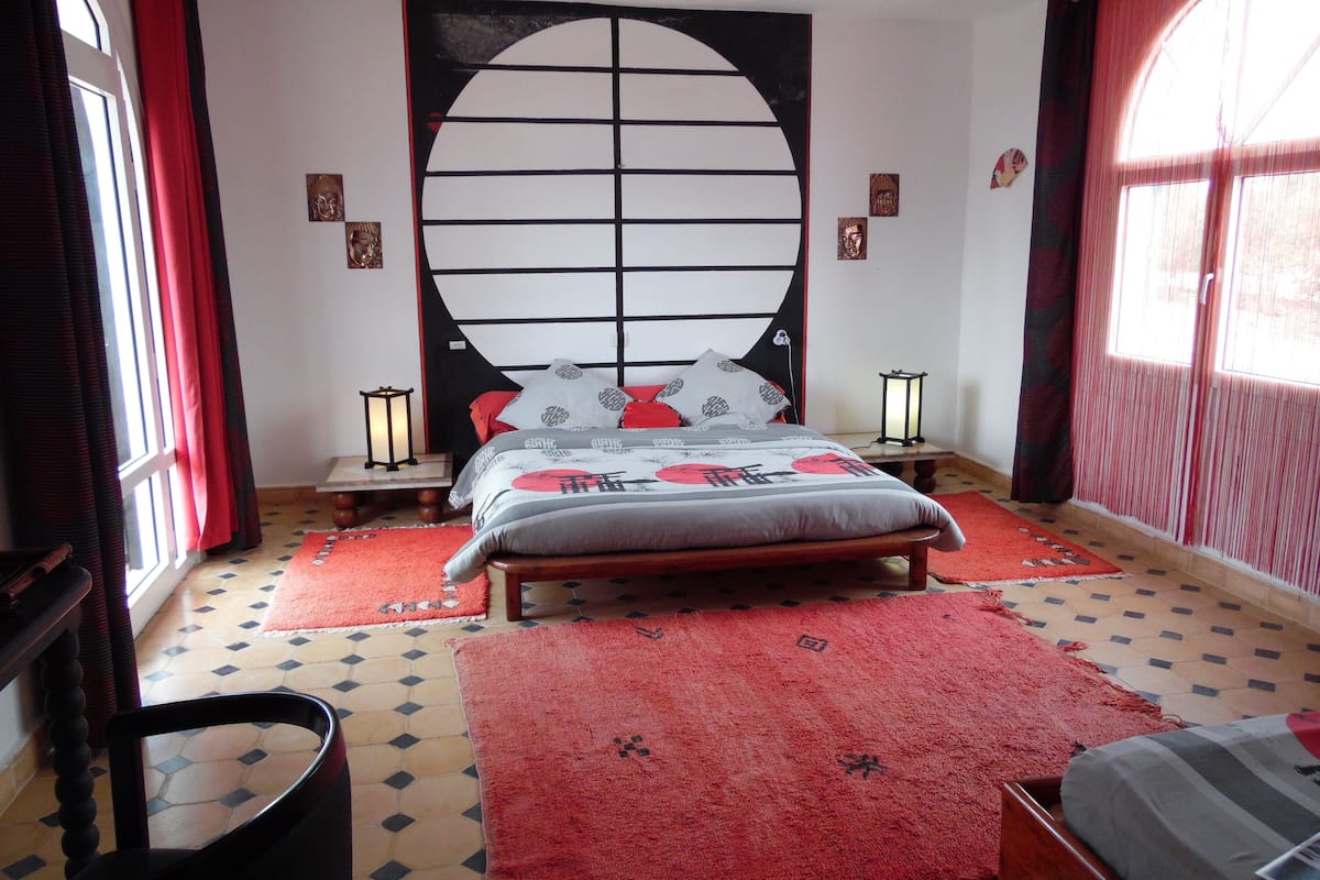 double room, terrace (nagoya) | premium bedding, memory-foam beds, desk, blackout curtains