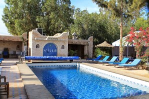 Outdoor pool, free cabanas, pool umbrellas - Villa Daba (Essaouira)