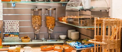 Daily buffet breakfast (EUR 12 per person)