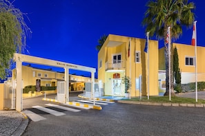 Front of property – evening/night