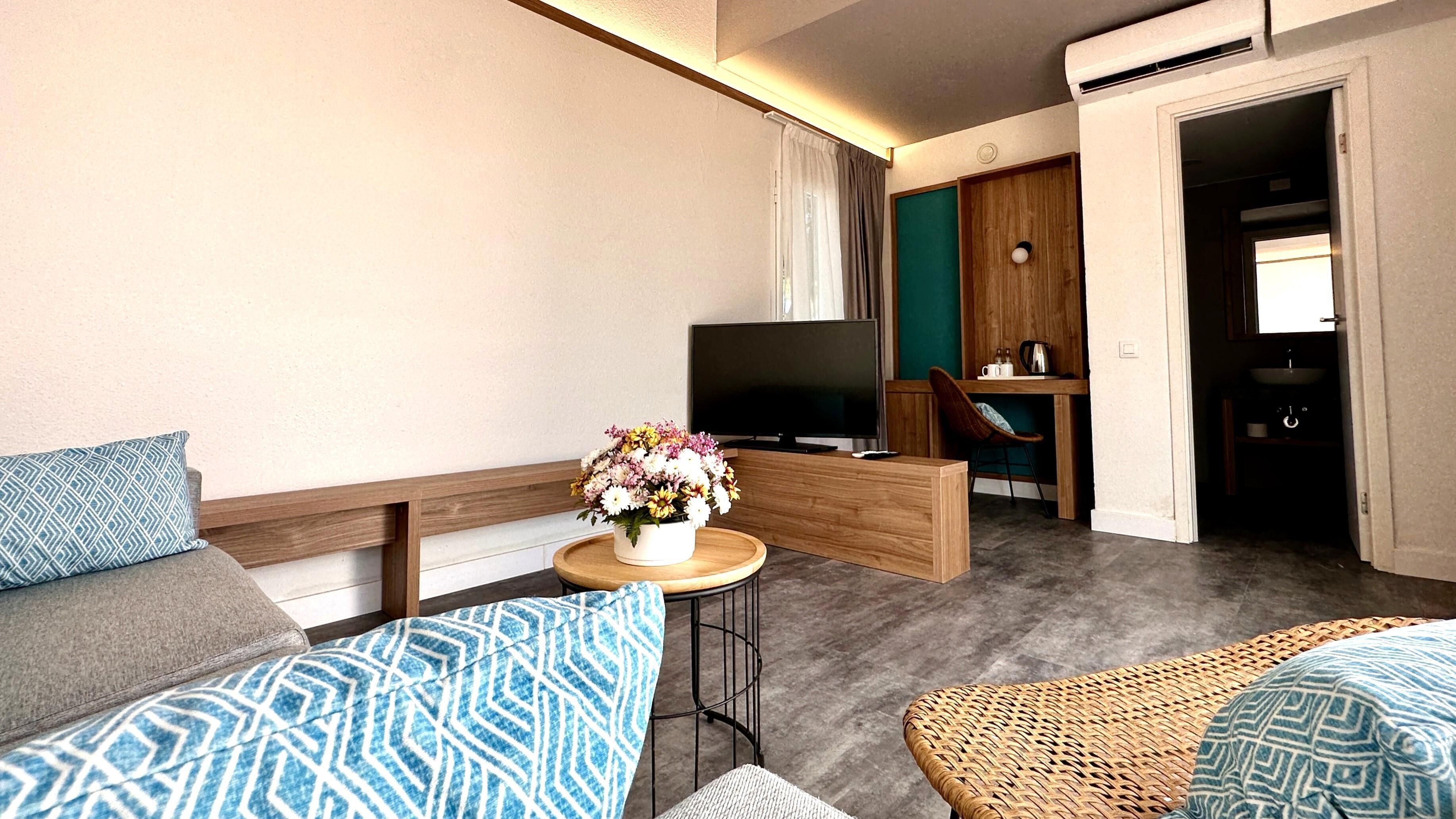 Caixa forta a l'habitació, escriptori i bressols gratuïts 