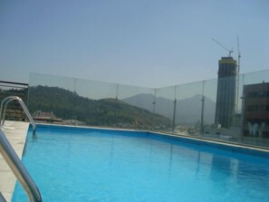 Seasonal outdoor pool