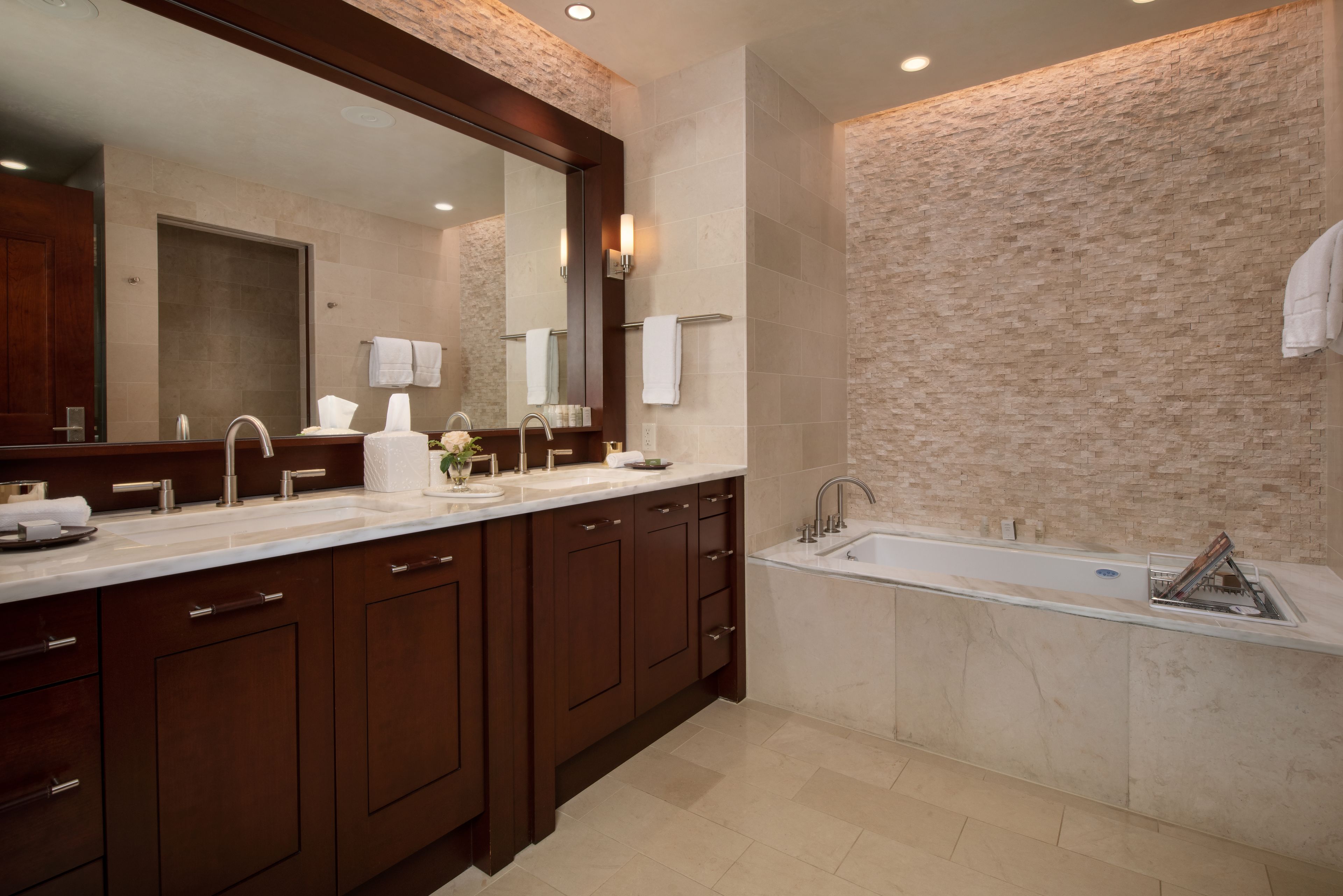 premium 3 bedroom residence | bathroom | shower, rainfall showerhead, designer toiletries, hair dryer
