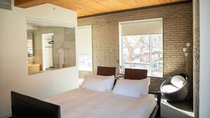 Kamar Deluks, 1 Tempat Tidur King | Meja kerja, kedap suara, Wi-Fi gratis, dan seprai linen