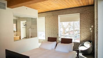 Kamar Deluks, 1 Tempat Tidur King | Meja kerja, kedap suara, Wi-Fi gratis, dan seprai linen