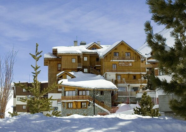 Façade de l’hébergement