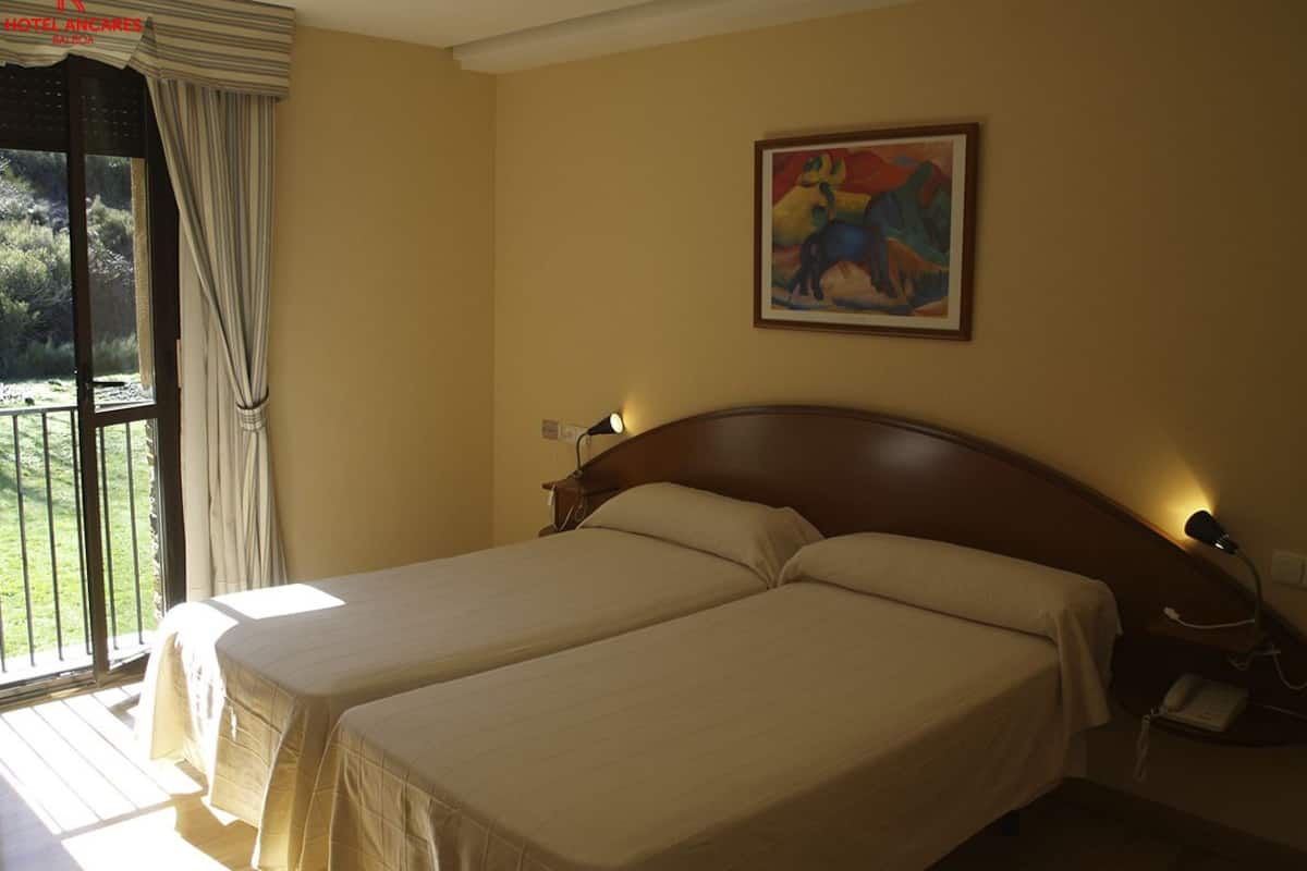Chambre avec lits jumeaux