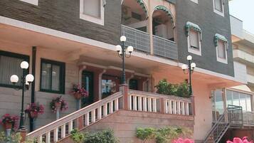 Fassade der Unterkunft