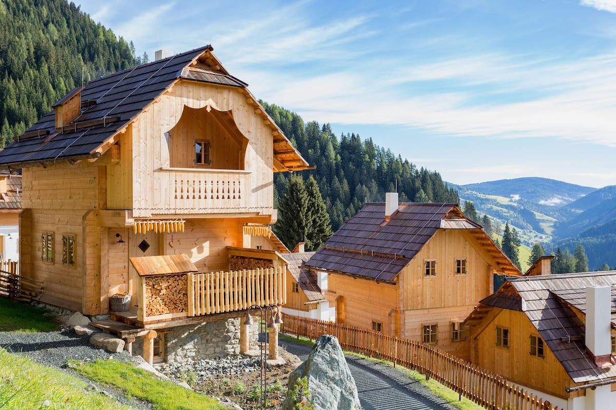 Romantic Chalet, 1 Queen Bed, Balcony, Mountain View (Troadkasten) | Terrace/patio