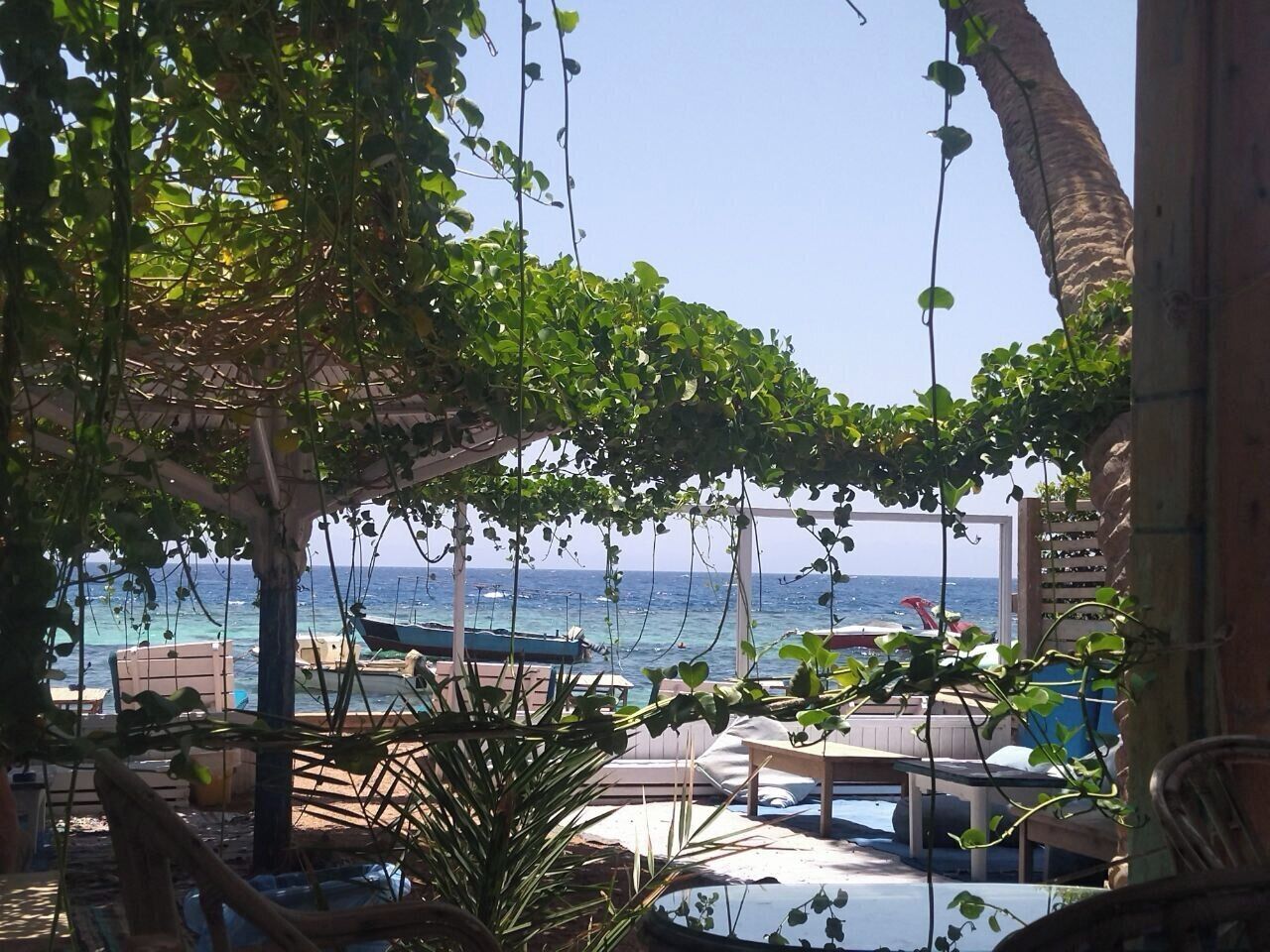 Plage privée, sable blanc, parasols