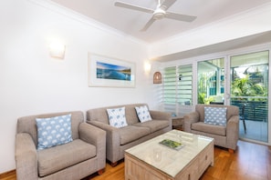 Apartament, 1 dormitori, vistes a la piscina | Sala d'estar