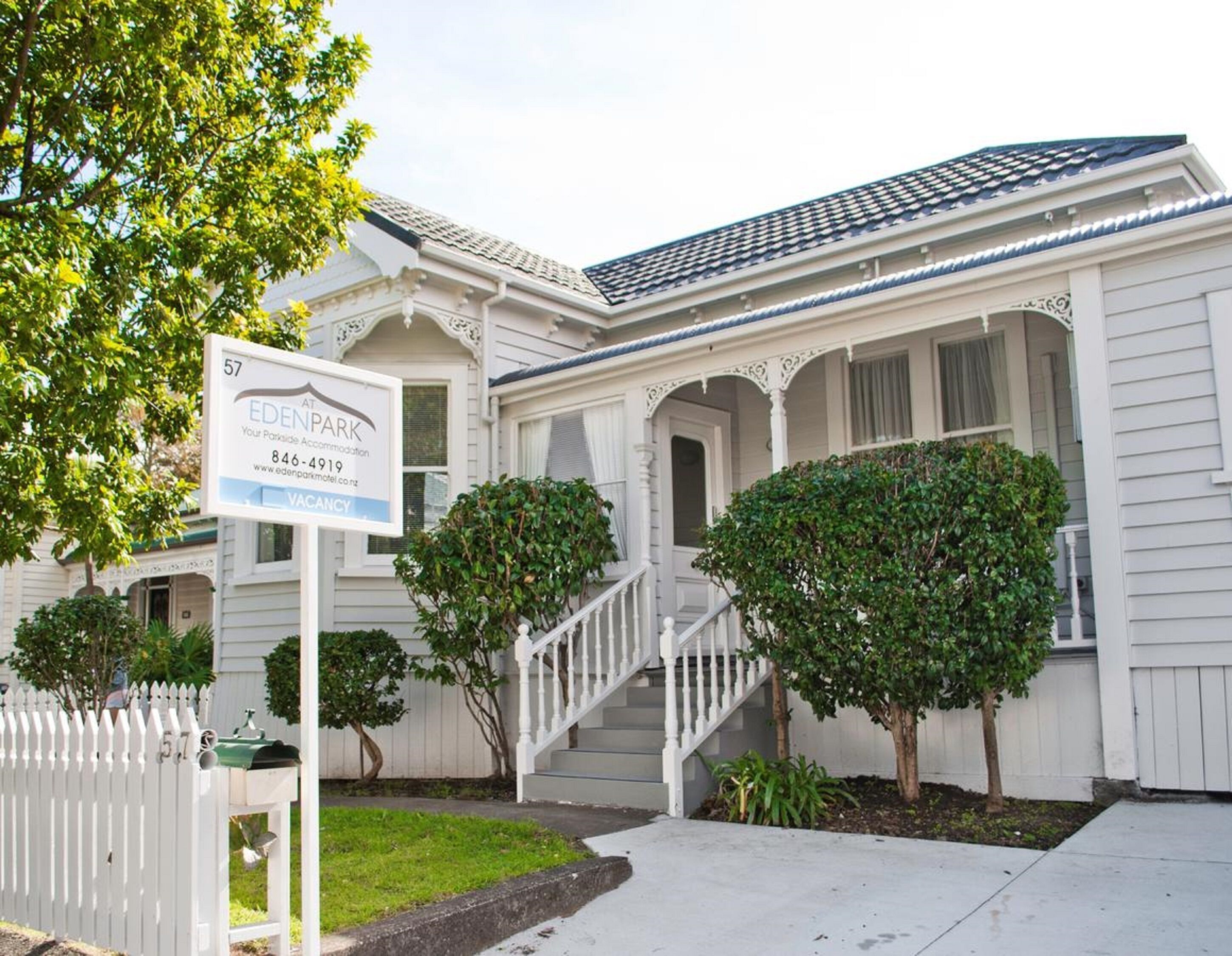 Front of property