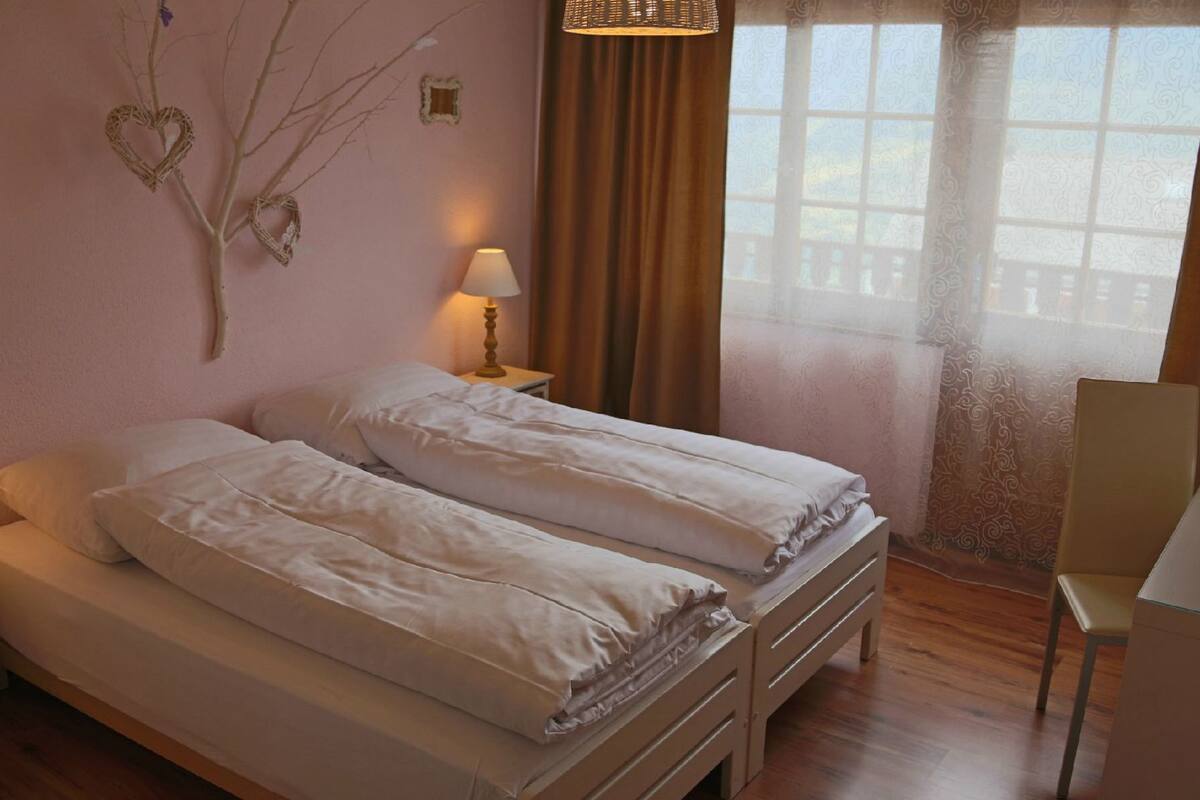 premium bedding, pillow-top beds, desk, iron/ironing board