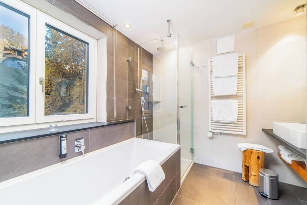 1 habitación y ropa de cama de alta calidad