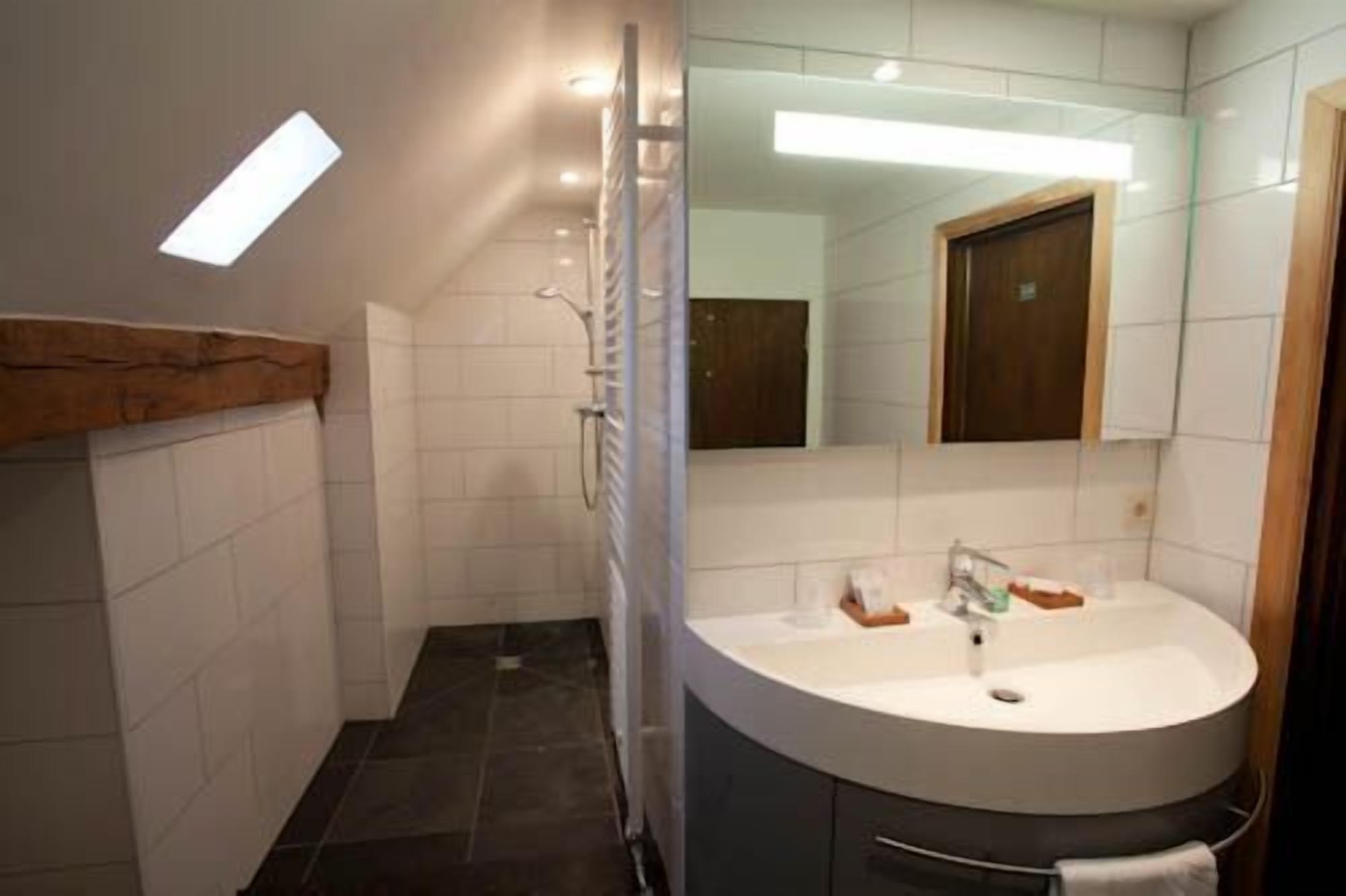 family duplex | bathroom | soap, toilet paper