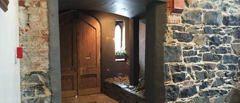 Entrada de la propiedad