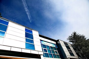 Voorkant van accommodatie