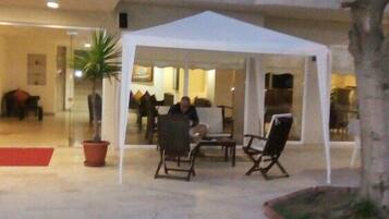 Overnatningsstedets område