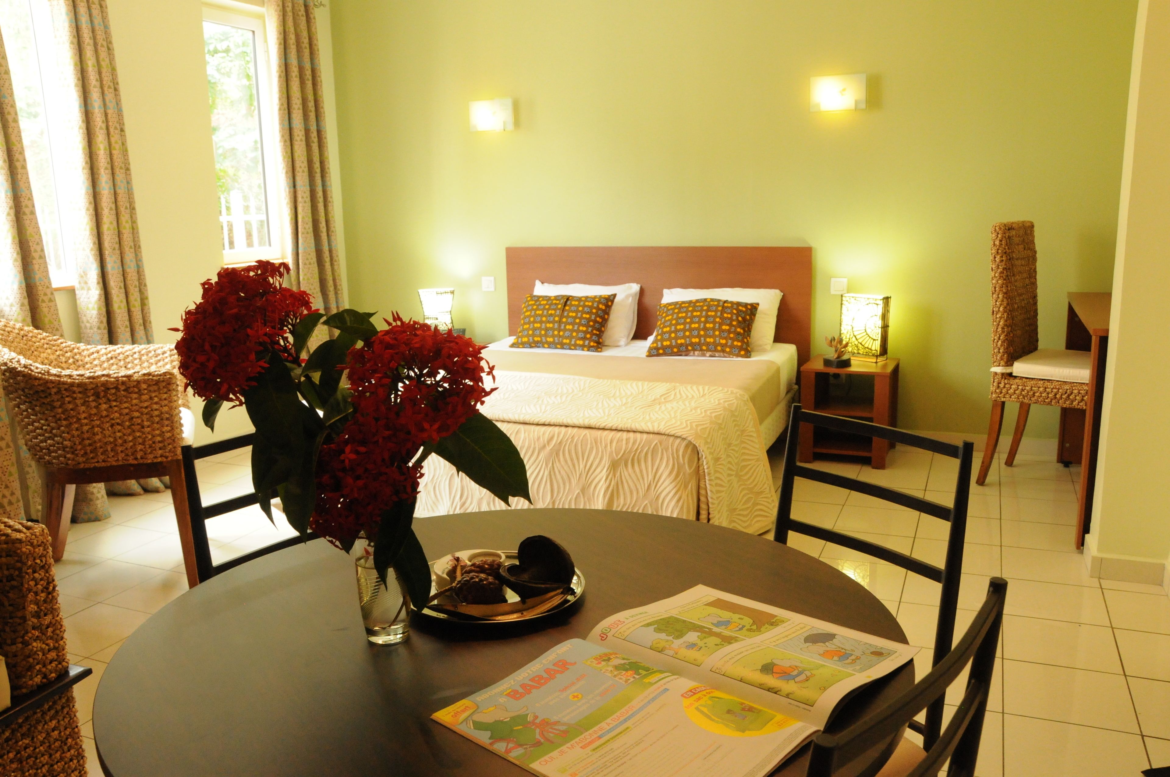 標準雙人房, 雪櫃和微波爐 | 高級寢具、房內夾萬、免費 Wi-Fi、床單