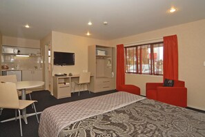 1 quarto, roupas de cama premium, frigobar, cofres nos quartos