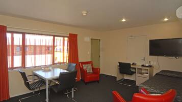 42-inch TV with satellite channels