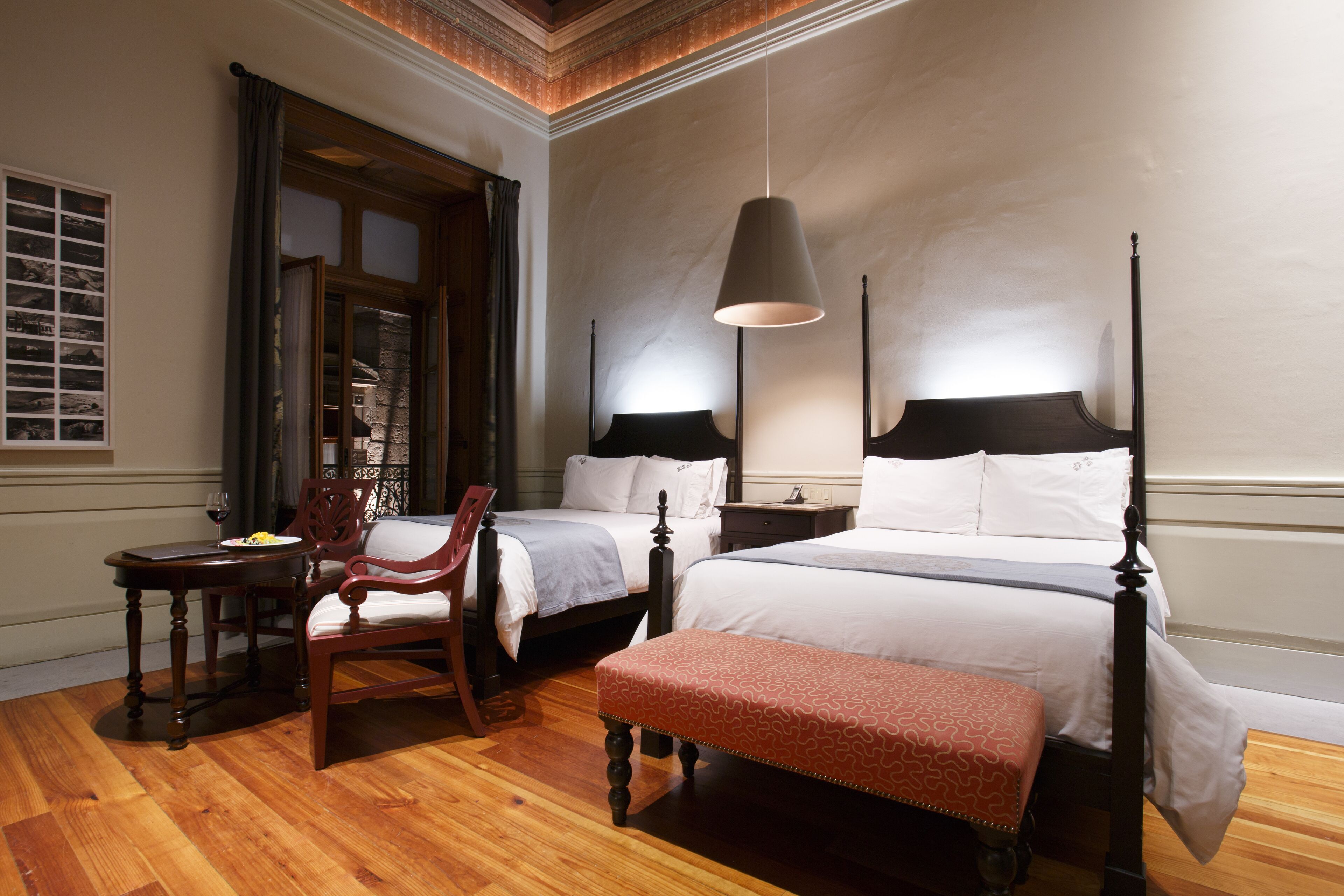 deluxe room, 2 queen beds | 1 bedroom, premium bedding, down duvets, minibar