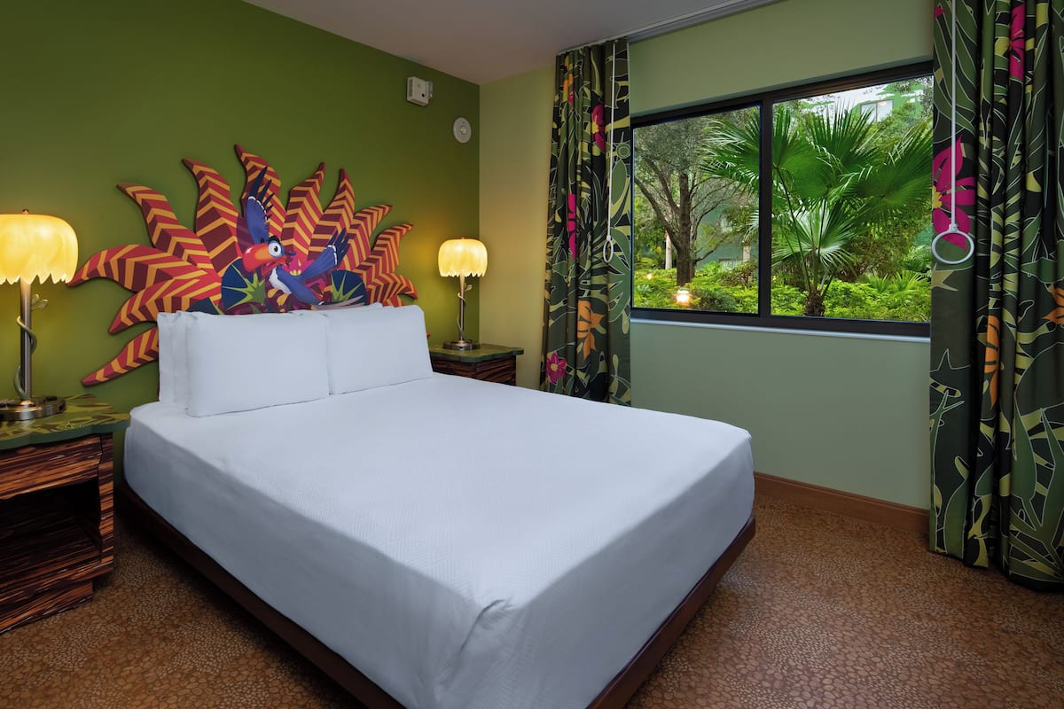 In-room safe, desk, laptop workspace, blackout drapes