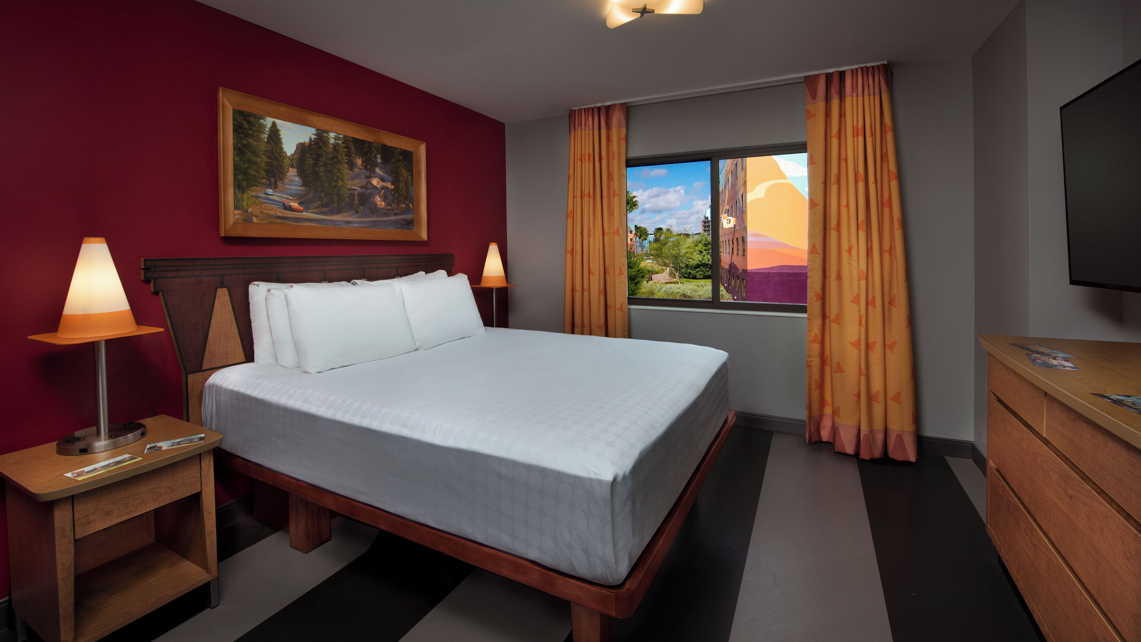 In-room safe, desk, laptop workspace, blackout curtains