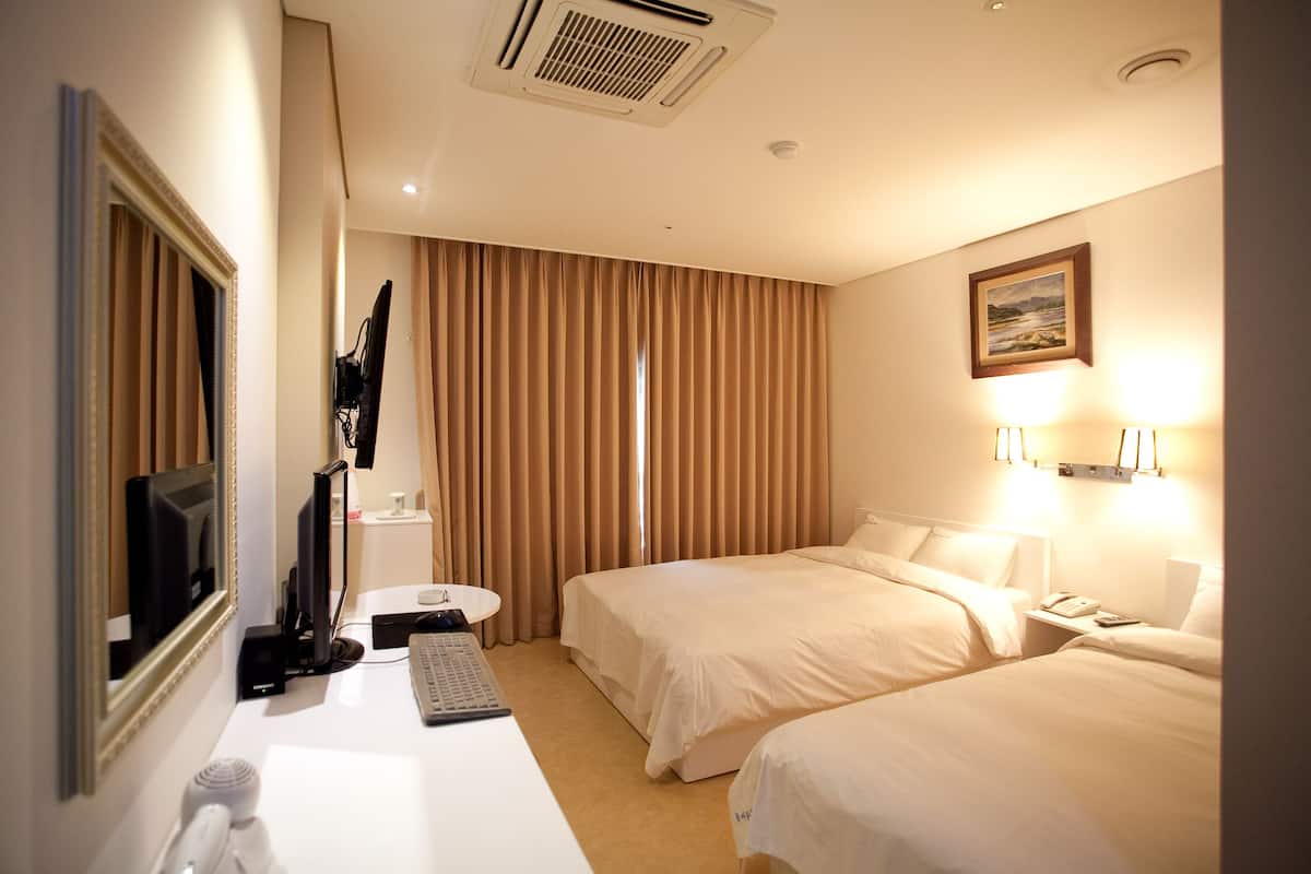 In-room safe, iron/ironing board (on request), WiFi (free)
