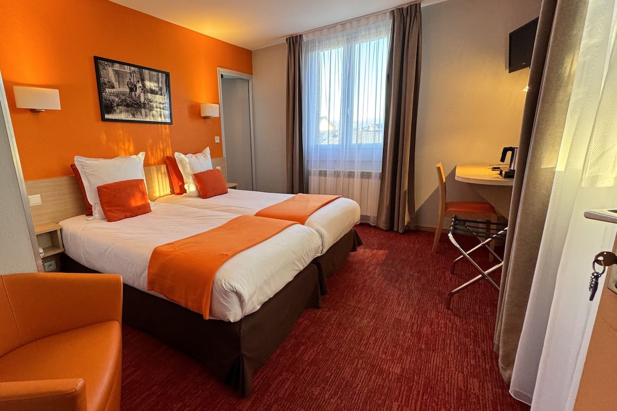 Comfort Twin Room | Premium bedding, in-room safe, desk, blackout curtains
