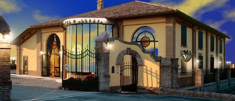 Façade de l’hébergement