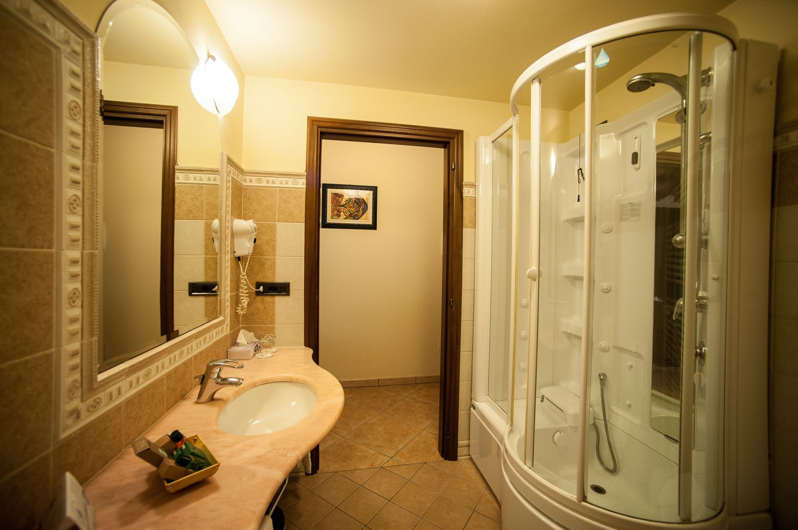 double or twin room | bathroom | free toiletries, hair dryer, slippers, bidet