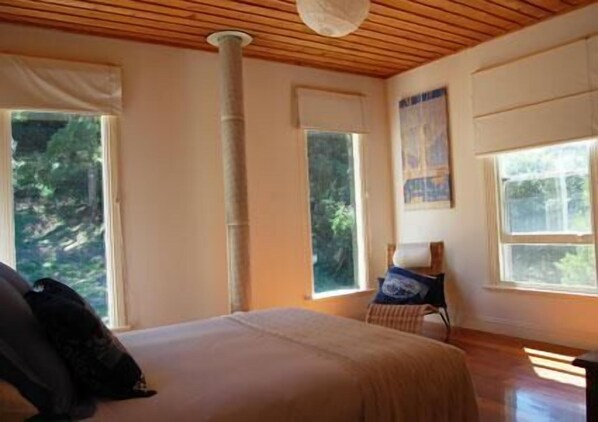 Individually decorated, individually furnished, desk, iron/ironing board