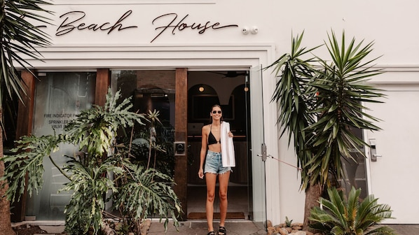 Façade de l’hébergement