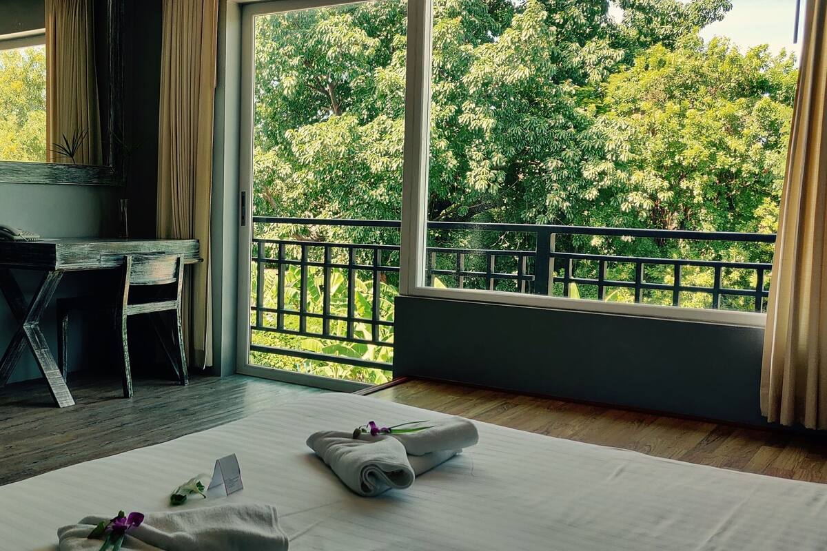 Deluxe-Zimmer | Balkon