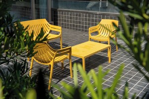 Deluxe Room, 2 Queen Beds, Terrace, City View | Terrace/patio