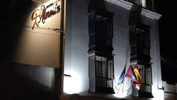 Front of property - evening/night