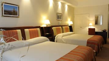 Pillowtop beds, minibar, in-room safe, desk