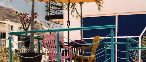 Terrasse sur le toit