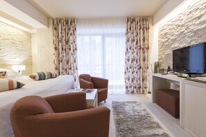 Chambre Double Luxe | Coin séjour